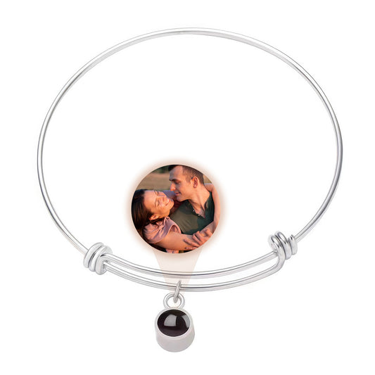 Bracelet With Photo Inside Minimalism