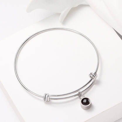 Bracelet With Photo Inside Minimalism