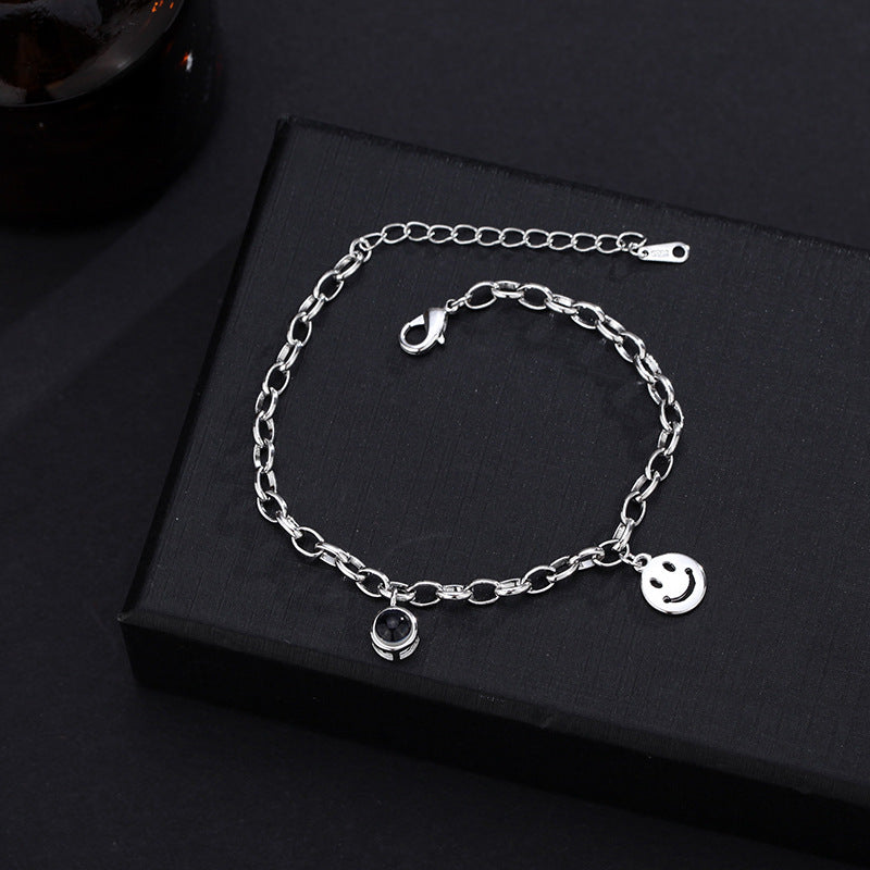 Bracelet With Photo Inside Smile