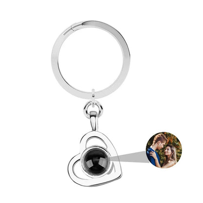 Keychain "Noble Heart" With Photo Inside