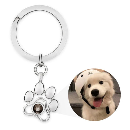 Keychain "Pupil's Paw" With Photo Inside