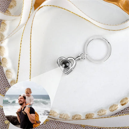 Keychain "Noble Heart" With Photo Inside