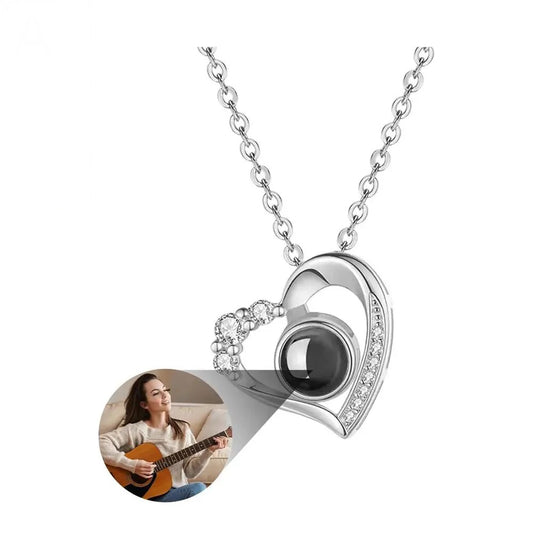 Necklace "Heart of Melody" With Photo Inside